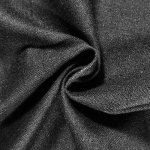 Black Linen Rayon