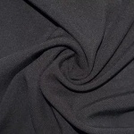 Black Rayon Challis