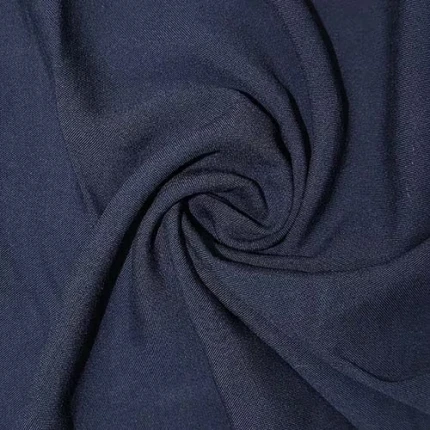 Navy Rayon Challis