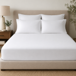Egyptian Cotton 400 Thread Count Fitted Sheet – White