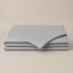Cotton Percale 200 Thread Count Flat Sheet - Image 2