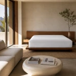 Cotton Percale 200 Thread Count Fitted Sheet