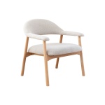 Adele Occasional Oak Chair | Hertex - Image 11