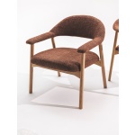 Adele Occasional Oak Chair | Hertex - Image 4