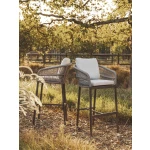 Amahle Outdoor Bar Chair | Hertex - Image 2