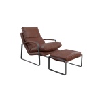 Ambassador Leather Chair Set | Hertex