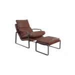 Ambassador Leather Chair Set | Hertex