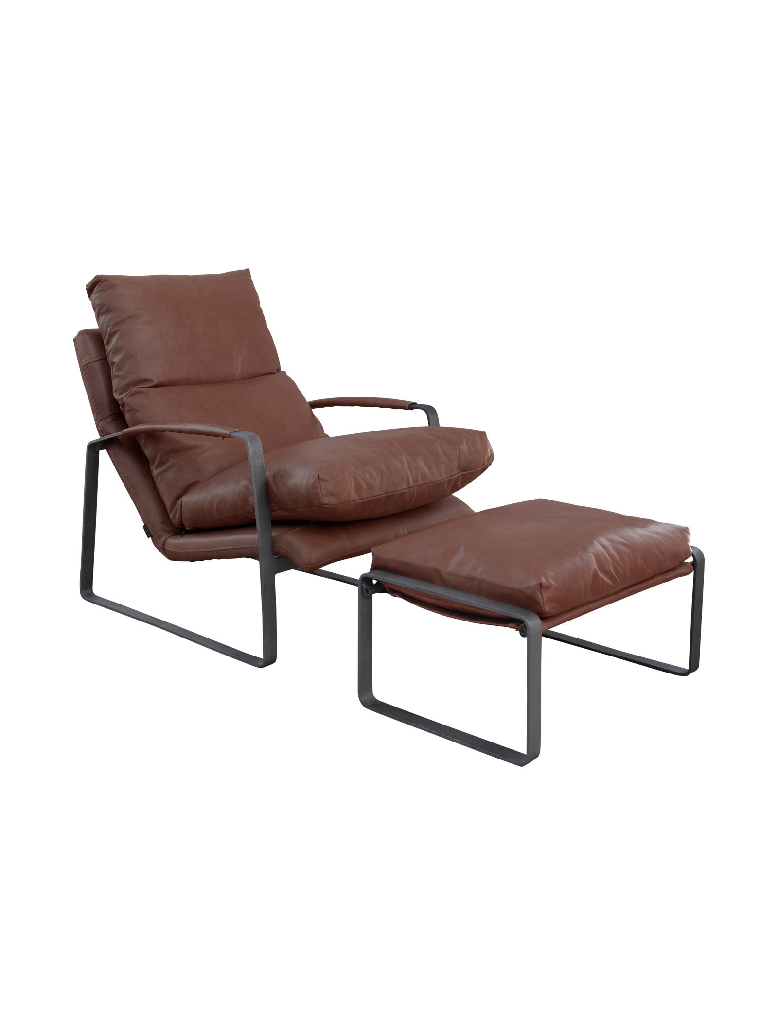 AmbassadorLeatherChairSetTan2130X1600PX2.jpg Ambassador Leather Chair Set | Hertex - Image 1