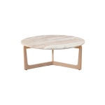 Ardent Oak Coffee Table in Pebble Beach | Hertex