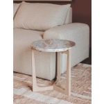 Ardent Oak Side Table in Pebble Beach | Hertex - Image 2