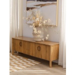 Bosch Oak Media Unit in Ginger | Hertex - Image 2