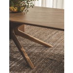 Converge Oak Dining Table in Cumin | Hertex - Image 5