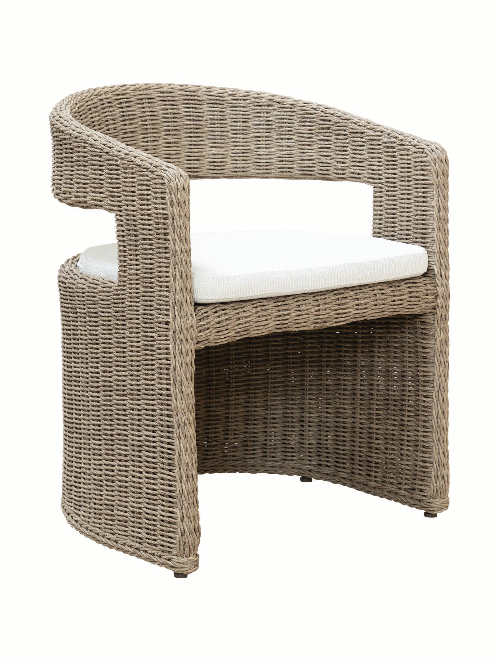 CuracaoOutdoorDiningChairCreamedHoney2130X1600PX1.jpg Curacao Outdoor Dining Chair in Creamed Honey | Hertex - Image 1