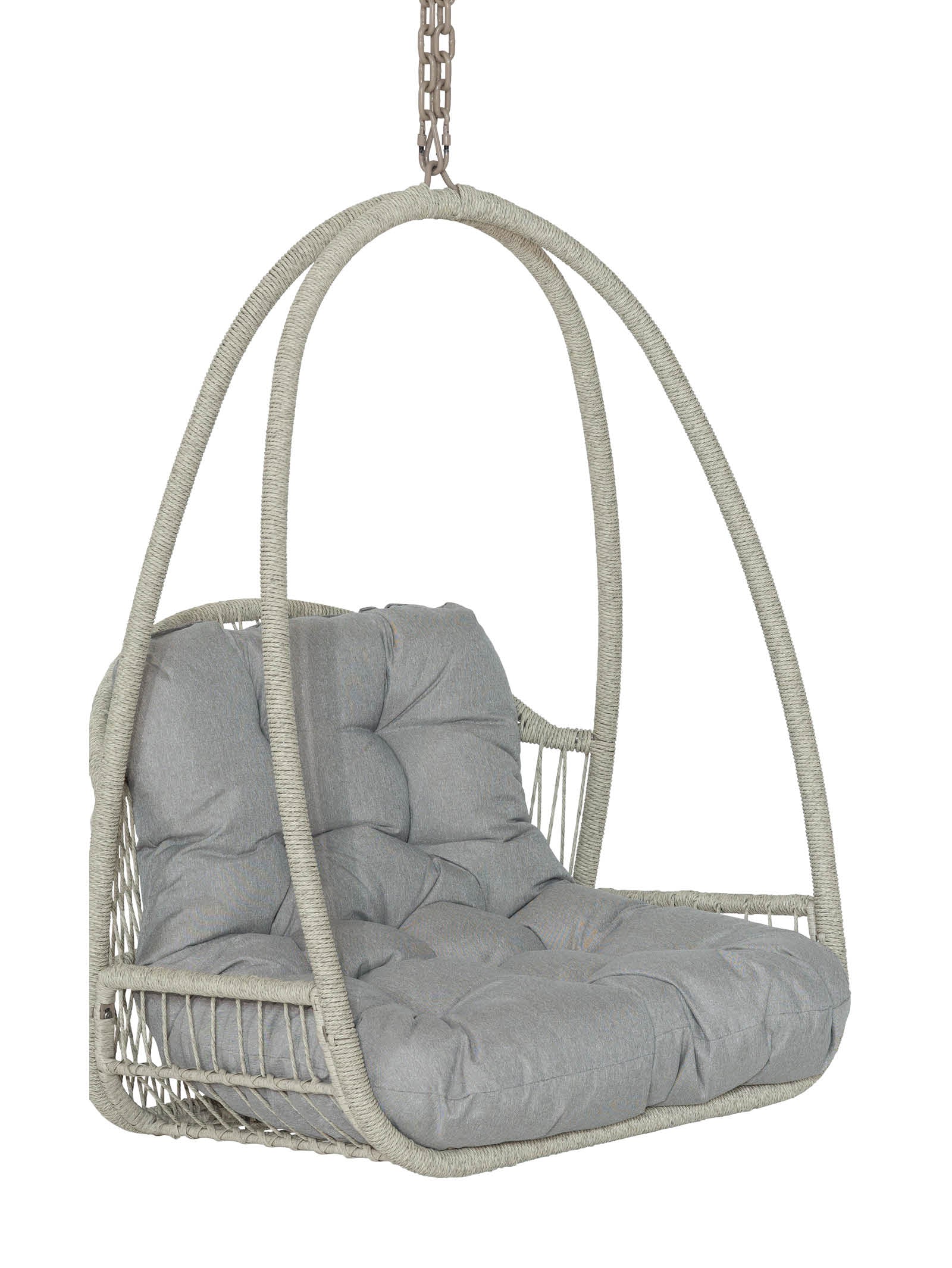 CuracaoOutdoorSwingChairinWhiteCrust2130X1600PX1.jpg Curacao Outdoor Swing Chair | Hertex - Image 1