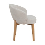 Dahlia Oak Dining Chair | Hertex - Image 6