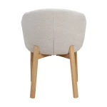Dahlia Oak Dining Chair | Hertex - Image 8