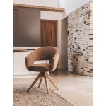 Emma Swivel Dining Chair | Hertex - Image 7