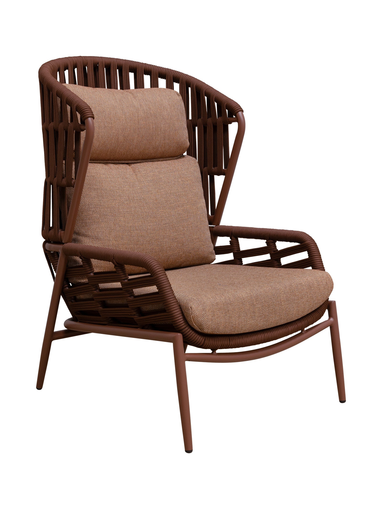 FleurOccasionalChairElbaTerracotta2130X1600PX1_415d3d11-3c00-4f56-b4bc-4356dae38140.jpg Fleur Occasional Chair | Hertex - Image 1