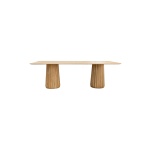 Freasca Dining Table 8-Seater in Light Spice | Hertex - Image 3