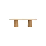 Freasca Dining Table 8-Seater in Light Spice | Hertex - Image 3