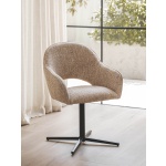 Gail Swivel Dining Chair | Hertex - Image 2
