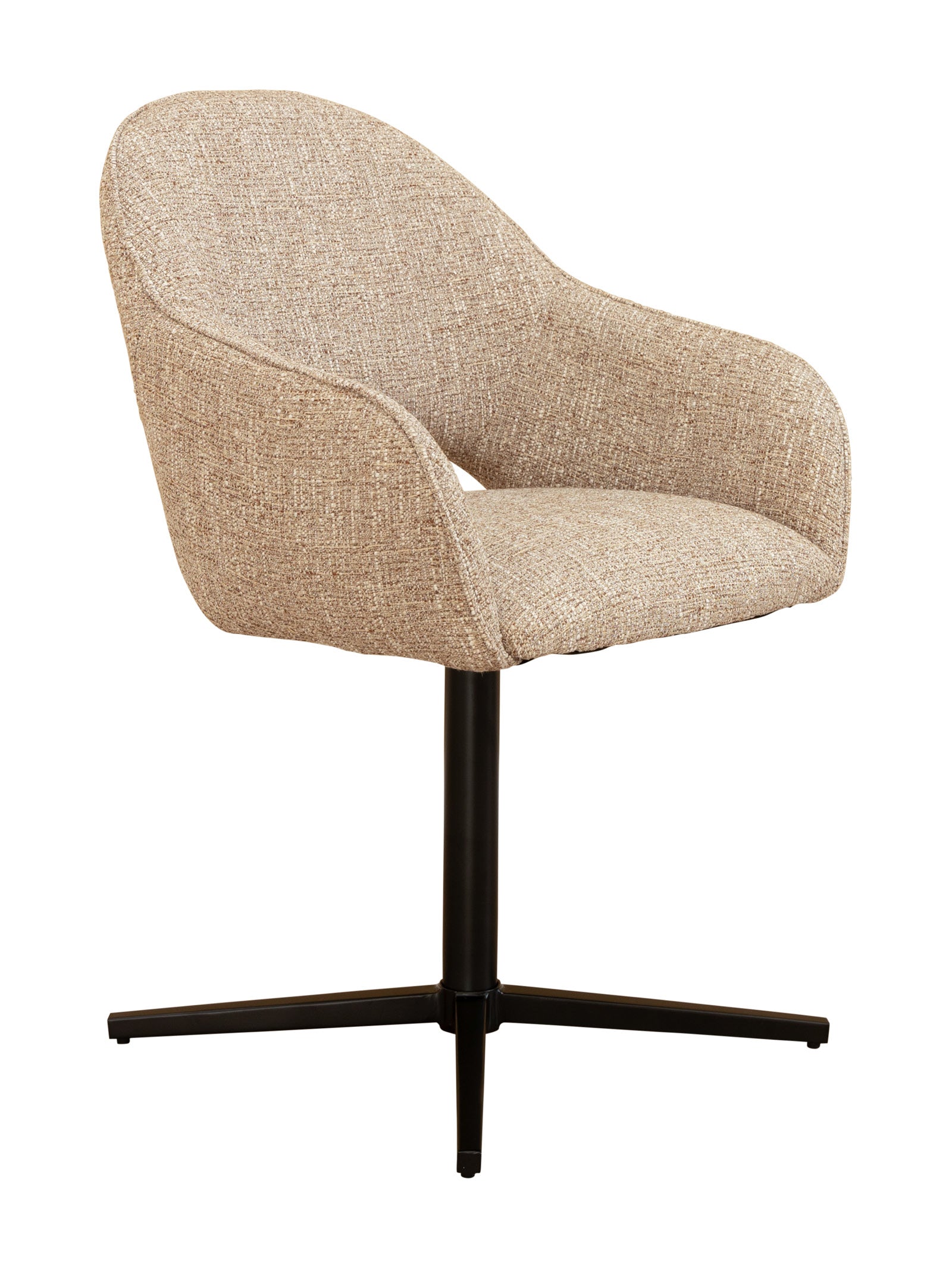 GailSwivelChairHoney_2130X1600PX2.jpg Gail Swivel Dining Chair | Hertex - Image 1