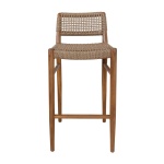 Goa Teak Bar Chair in Bark | Hertex - Image 3