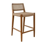 Goa Teak Counter Chair in Bark | Hertex