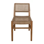 Goa Teak Dining Chair in Bark | Hertex - Image 3