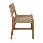 Goa Teak Dining Chair in Bark | Hertex - Image 4