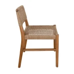 Goa Teak Dining Chair in Bark | Hertex - Image 4