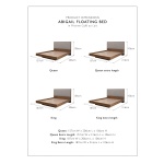Abigail Floating Bed | Hertex - Image 3