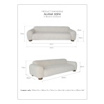 Alana Sofa 3-Seater | Hertex - Image 3