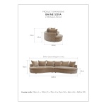 Baine Sofa 4-Seater | Hertex - Image 4