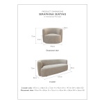 Seraphina Sofa 2-Seater | Hertex - Image 3