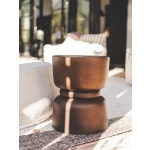 Junction Side Table in Bronze Age | Hertex - Image 2