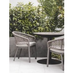Kambala Bistro Table 4-Seater in Bark | Hertex - Image 2