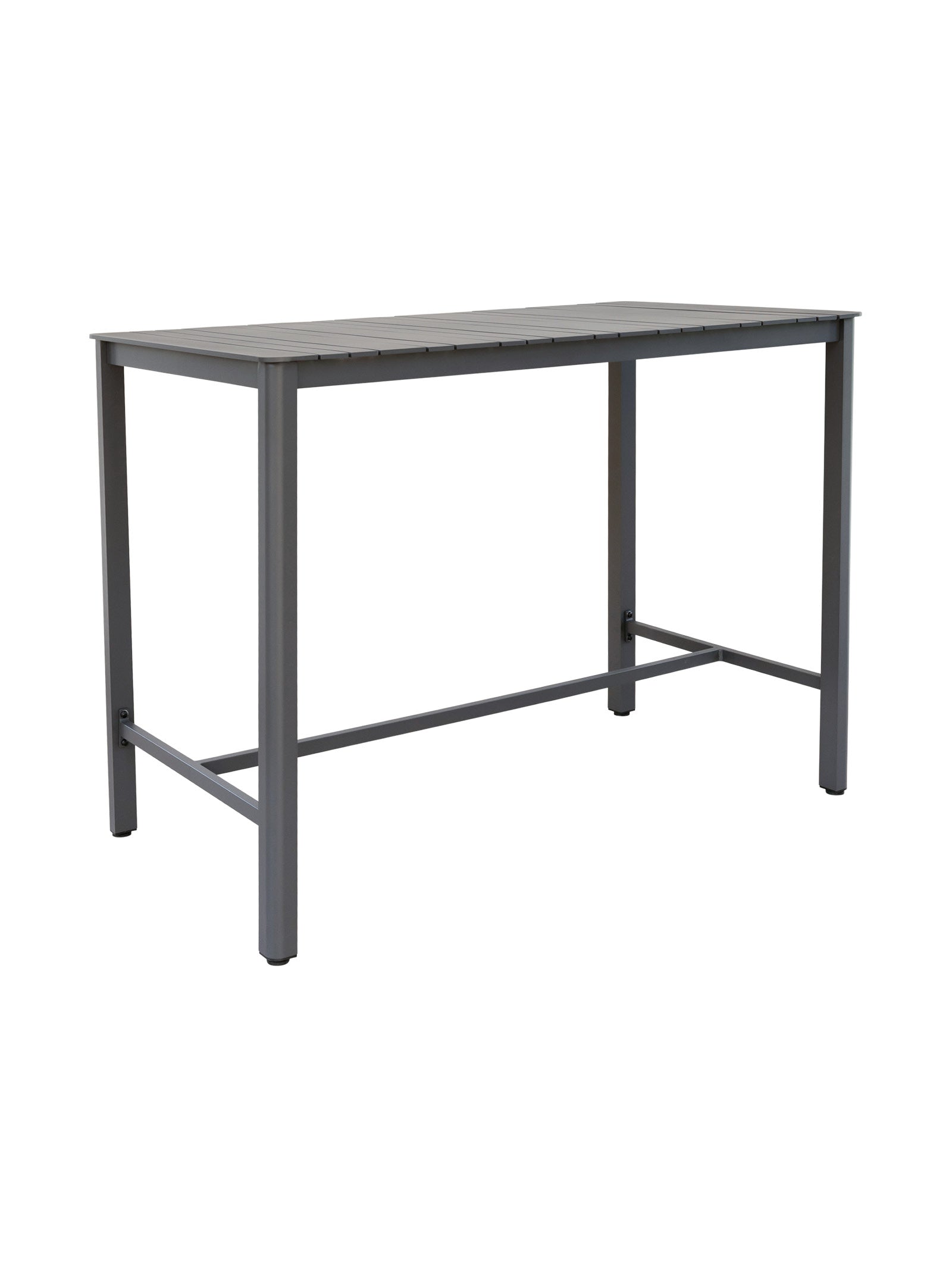 KaribaOutdoorBarTable_6seater_Boulder2130X1600PX3.jpg Kariba Outdoor Bar Table 6 Seater | Hertex - Image 1