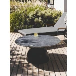 Lisbon Marble Coffee Table in Carbon | Hertex - Image 2