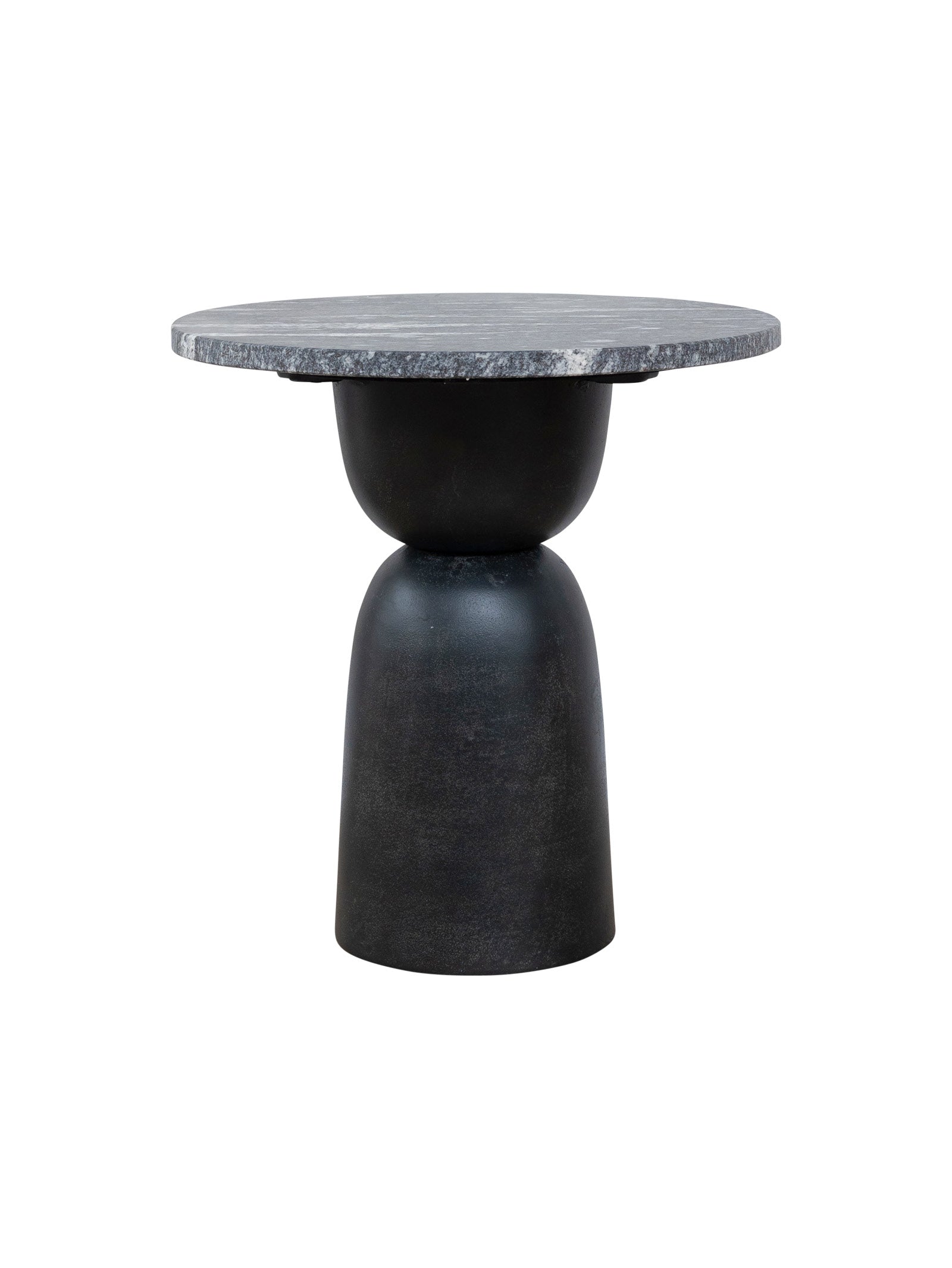 LisbonSideTable2130X1600PX1.jpg Lisbon Marble Side Table in Carbon | Hertex - Image 1