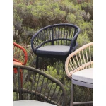 Lola Outdoor Bar Chair | Hertex - Image 18