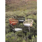 Lola Outdoor Bar Chair | Hertex - Image 10