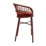 Lola Outdoor Bar Chair | Hertex - Image 12