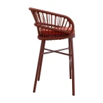 Lola Outdoor Bar Chair | Hertex - Image 12