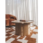 Maurula Oak Coffee Table in Cumin | Hertex - Image 2