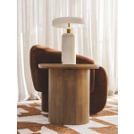 Maurula Oak Side Table in Cumin | Hertex - Image 2