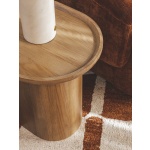 Maurula Oak Side Table in Cumin | Hertex - Image 4