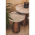 Meadow Marble Side Table Set in Husk | Hertex - Image 8