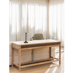 Memphis Oak Console in Mocha | Hertex - Image 5