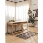 Memphis Oak Console in Mocha | Hertex - Image 2